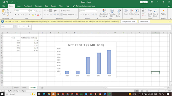 Gig Preview - Analyze financial statements and other accounting tasks, freelance writing