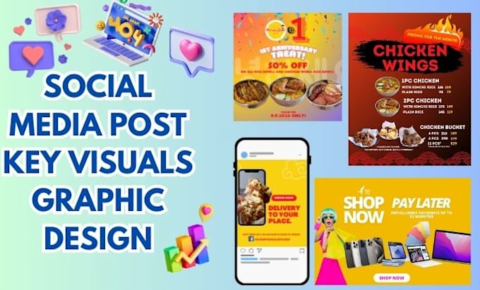 Bestseller - do social media post, key visuals, website banners, facebook ads, ad creative