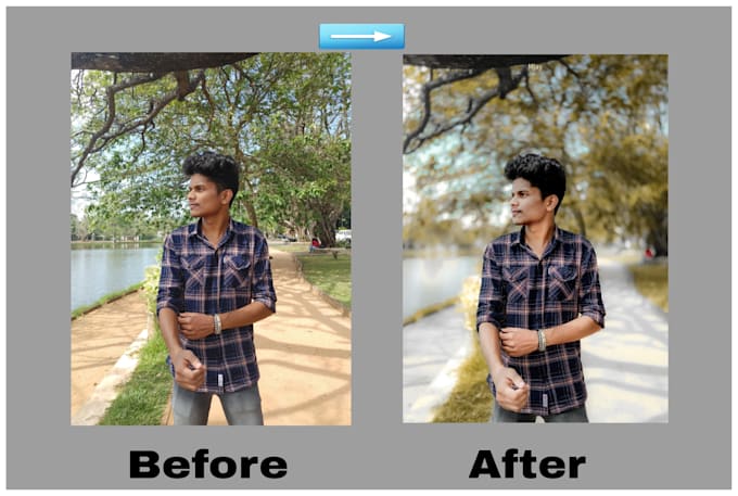 Bestseller - retouch and color grade a portrait using lightroom