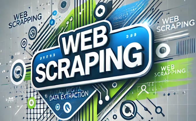 Gig Preview - Do web scraping service and data scraping