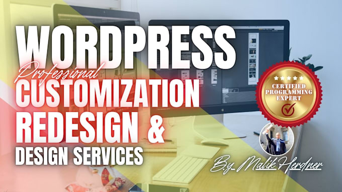 Gig Preview - Customize, design, redesign and develop responsive wordpress websites