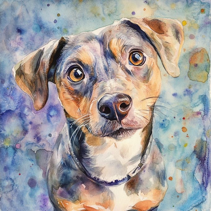 Gig Preview - Paint a portrait for your pet, any animal