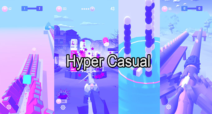 Gig Preview - Develop top notch hyper casual or arcade games in buildbox for you