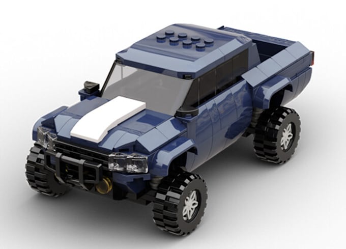 Gig Preview - Customize 3d realistic car, technic lego model, racing car, gtav, 3d moc design