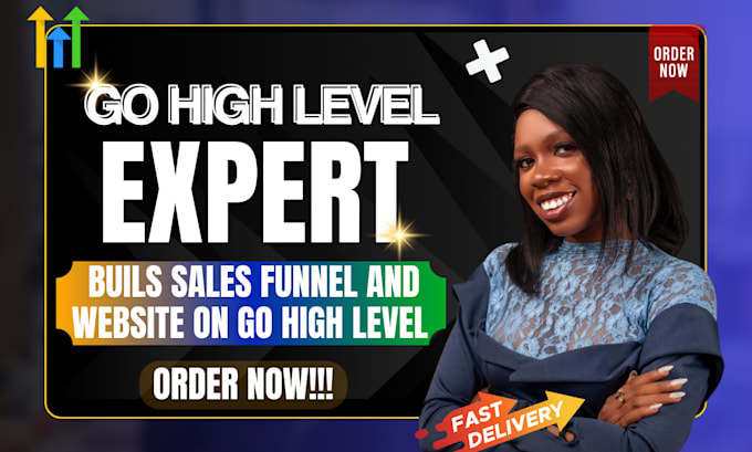 Gig Preview - Your gohighlevel expert for high converting websites sales funnels