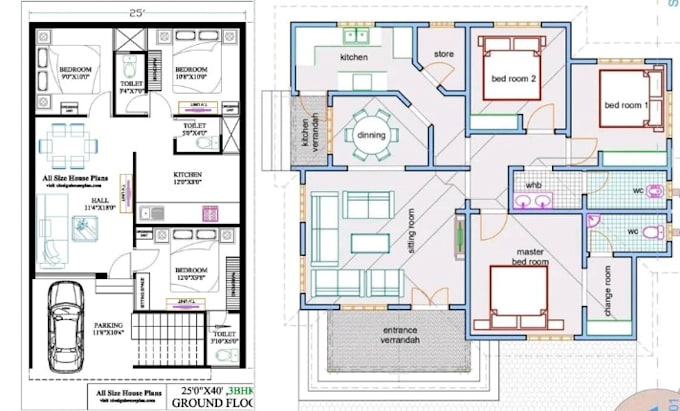 Gig Preview - Redraw and stamp canada, USA architectural structural engineering permit drawing