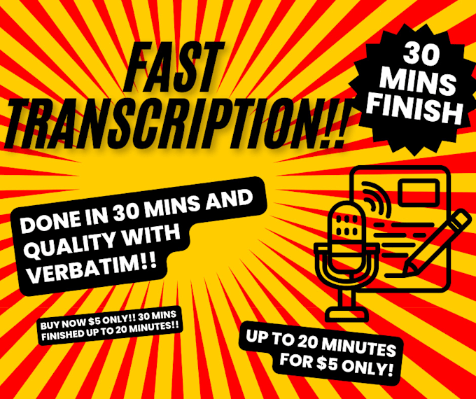 Bestseller - transcript any recording any duration