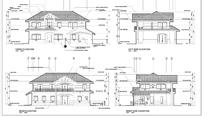 Gig Preview - Do architectural and construction drawings in autocad