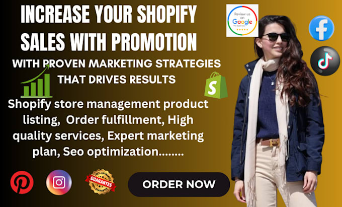 Bestseller - be your social media manager, shopify dropshipping marketing, shopify sales ads