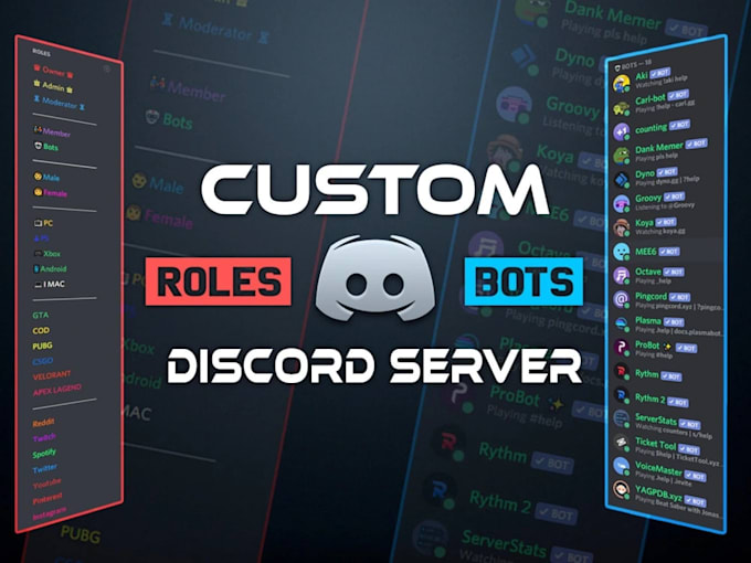 Bestseller - discord server setup with quick delivery