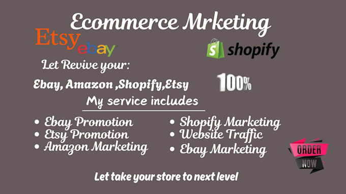 Bestseller - boost ecommerce store sales, promote shopify, etsy, ebay for quick sales and SEO