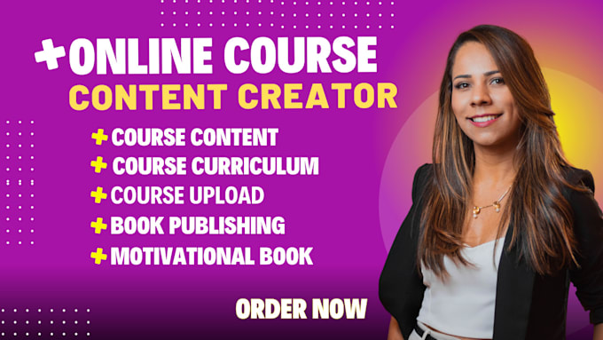 Gig Preview - Create online course content, course creation course curriculum, anki