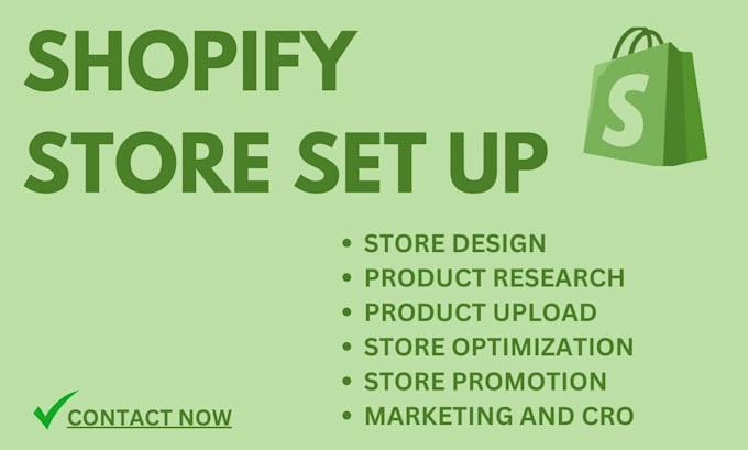 Gig Preview - Do promote set up your high converting shopify store