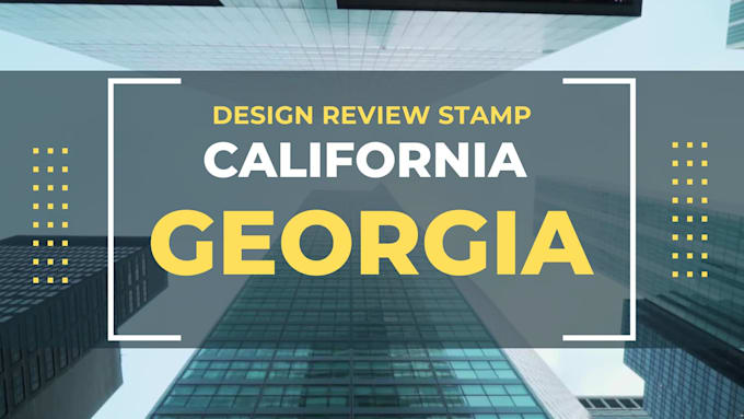 Gig Preview - Review stamp as licensed civil and structural engineer in california and georgia