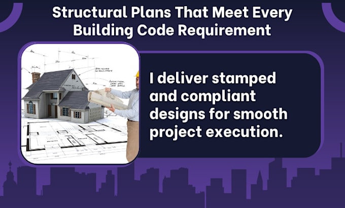 Gig Preview - Structural engineer design foundation framing, civil engineering pe stamp