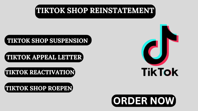 Gig Preview - Resolve your tiktok shop violation, IP check titkok shop error fix titkok reopen