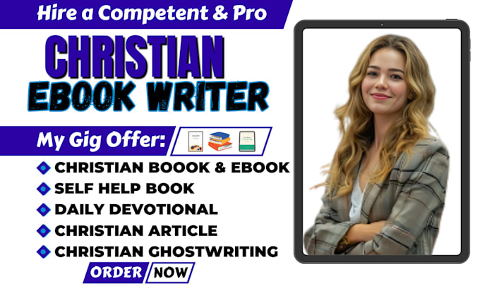 Bestseller - christian ebook, ariticle writer, daily devotion christian book ghost writer