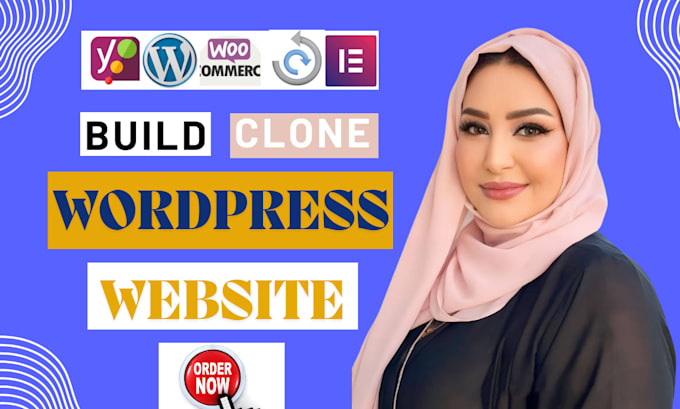 Gig Preview - Build responsive wordpress website design redesign or website development