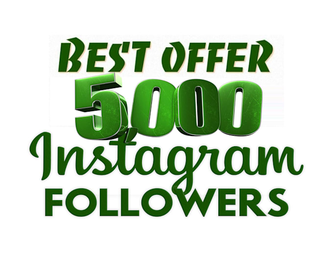 Bestseller - do superfast 5k instagram page followers growth organically