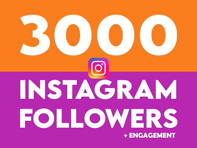 Gig Preview - Do superfast 3k instagram page followers growth organically