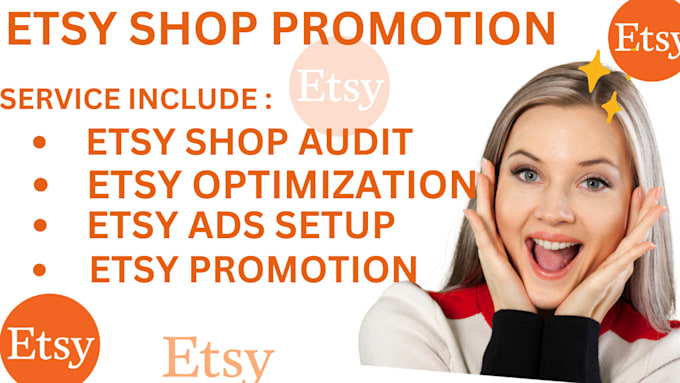 Gig Preview - Promote your etsy shop, ads set up to increase your sales