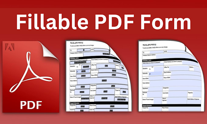 Gig Preview - Create fillable pdf form or design your pdf form