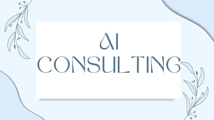 Gig Preview - Unlock ai consulting full potential logo design