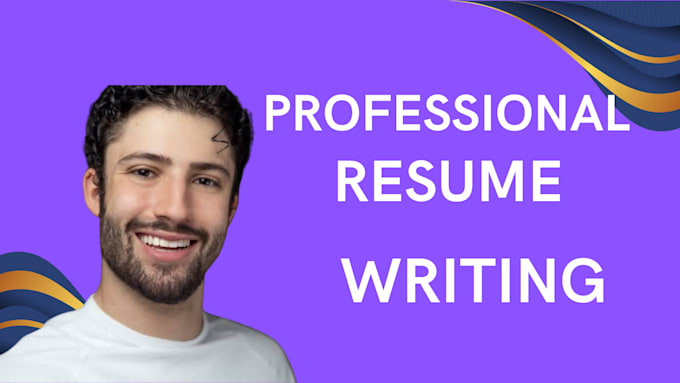 Gig Preview - Write resume writing, cover letter, resume design, resume writer  resume writer