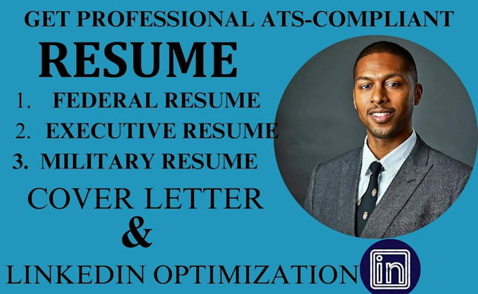 Gig Preview - Craft a federal resume writing and cover letter for government positions