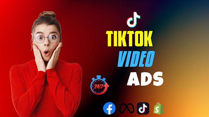 Bestseller - create tiktok video ads,facebook video ads,tik tok ads