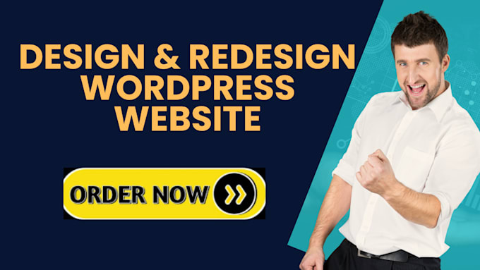 Gig Preview - Create wordpress website and redesign wordpress website