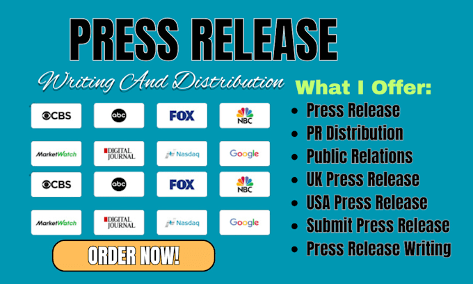 Gig Preview - Press release writing, distribution press release, submit press distribution