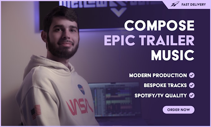 Gig Preview - Compose epic trailer music for you