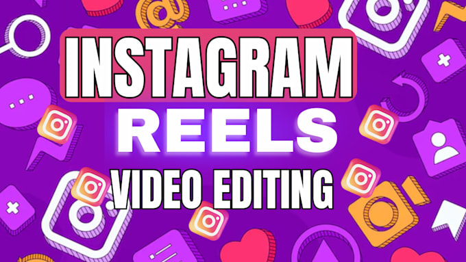 Gig Preview - Edit a instagram reel video with motion graphic and captions