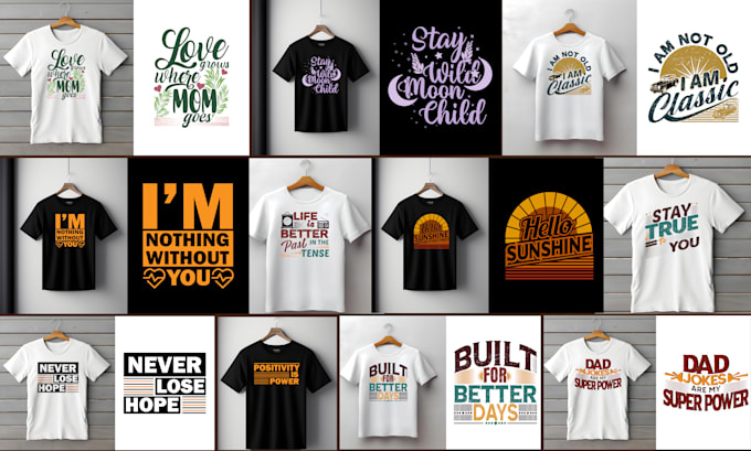 Bestseller - design custom trendy and stylish t shirts for your perfect look