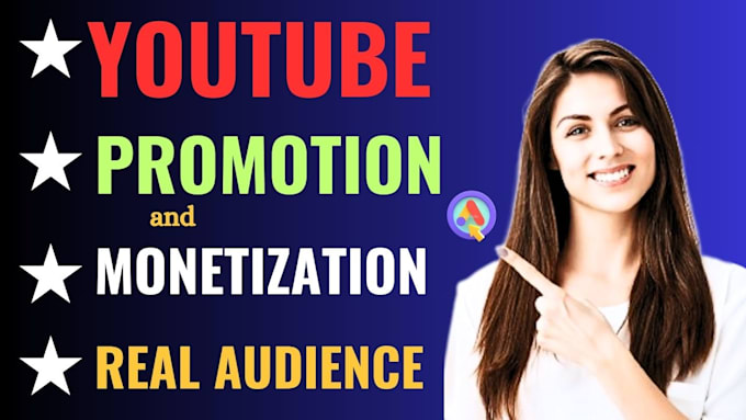 Gig Preview - Complete youtube promotion for monetization