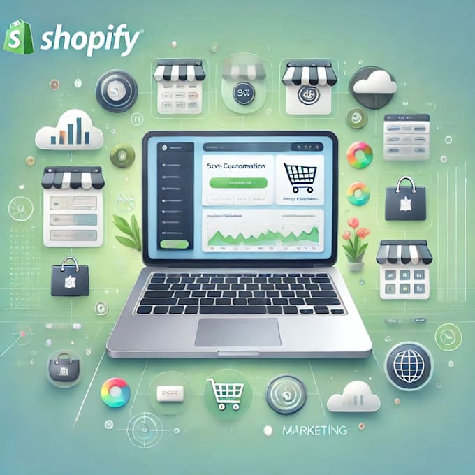 Gig Preview - Create professional shopify store with e commerce solutions