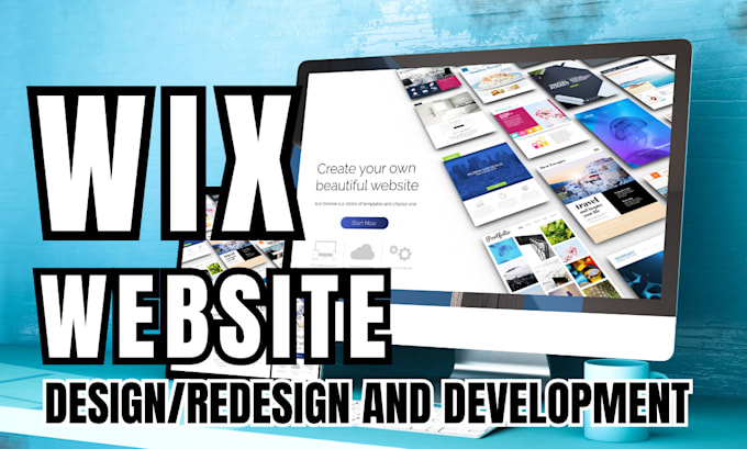 Gig Preview - Design responsive wix website design wix website redesign wix ecommerce website