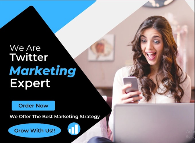 Gig Preview - Do x twitter marketing and promotion with organic growth