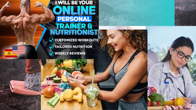 Gig Preview - Be your online personal trainer and nutritionist