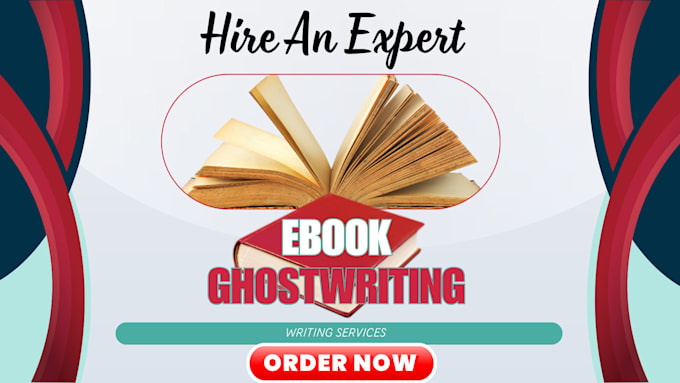 Gig Preview - Ghostwrite ebook writing for self help book as ebook ghostwriter, book writer