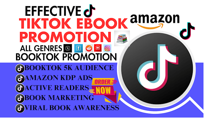 Bestseller - viral booktok tiktok promotion rank book sales amazon kdp social media marketing