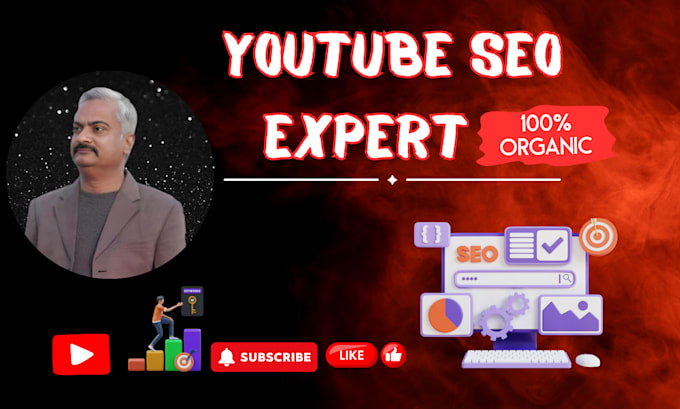 Gig Preview - Be your youtube video SEO expert for ranking