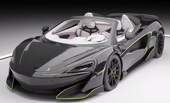 Gig Preview - Create 3d models for cars, car rendering, graphic design, 3d animation