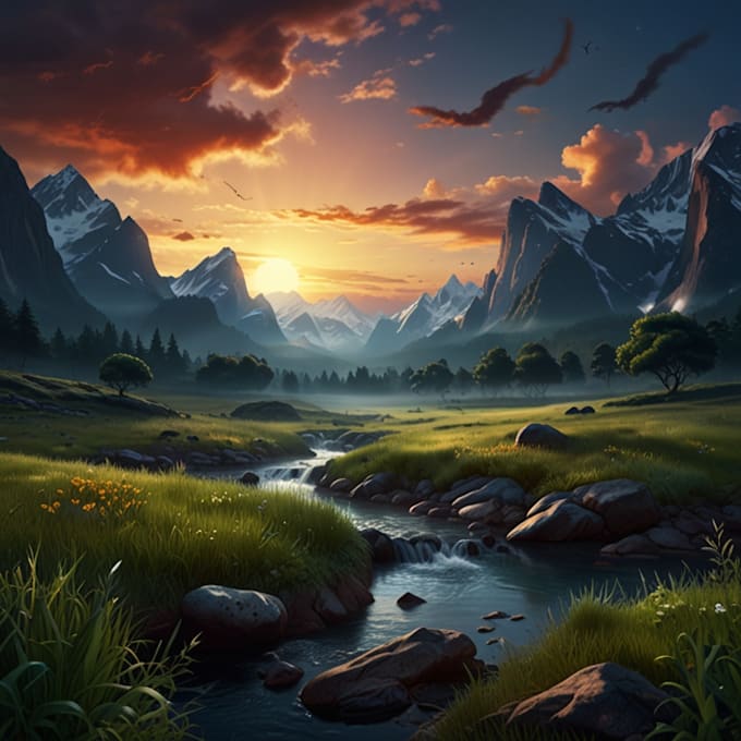 Bestseller - create environment concept art and background