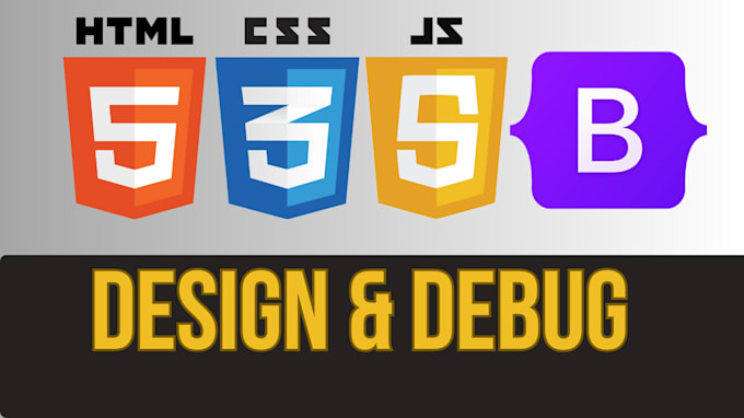 Gig Preview - Design or debug responsive HTML CSS js app for you