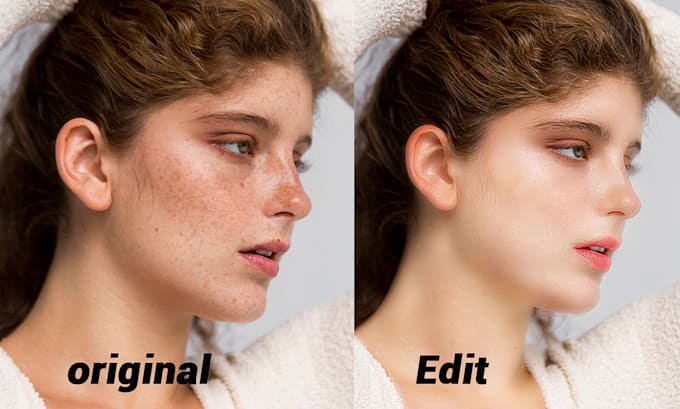 Gig Preview - Do natural smooth skin retouching professionally