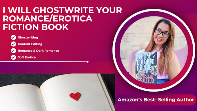 Bestseller - ghostwrite your romance novel