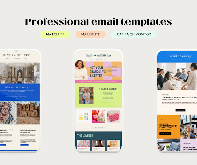 Bestseller - design a professional email newsletter template