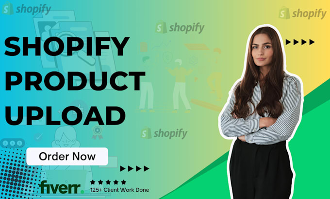 Gig Preview - Shopify product upload and management boost your store now